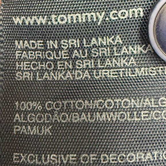 EUC Men's TOMMY HILFIGER Custom Fit Tartan Plaid Button-Down | Size L - Picture 10 of 11